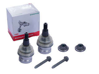 2x giunto sferico per PORSCHE Cayenne 9YA PO536 ANTERIORE...