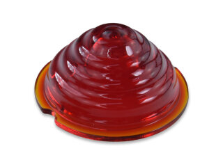 1x Taillight lens for PORSCHE 356 A 52-56 RED REAL GLASS L=R