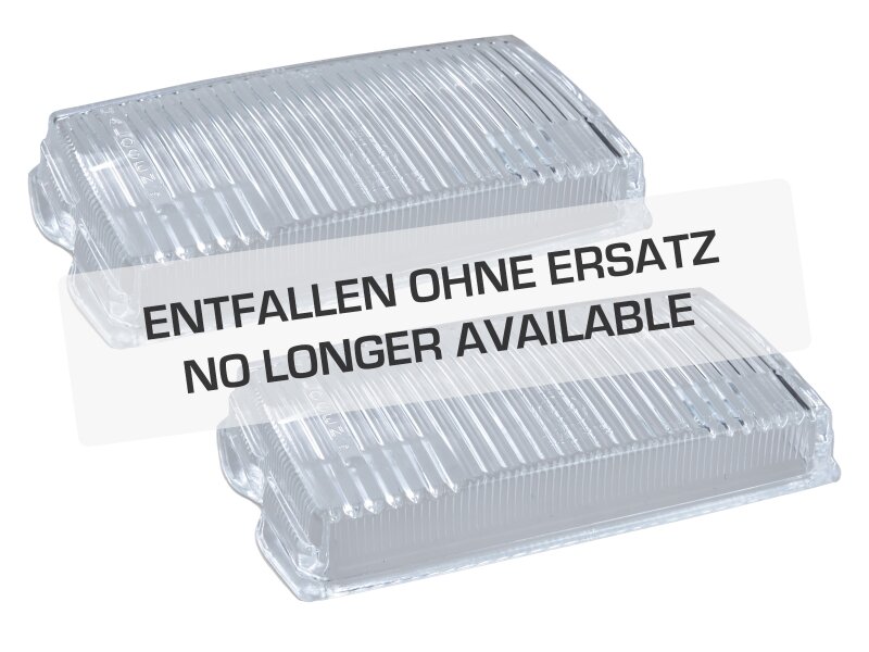 2x lentes de farol de neblina para PORSCHE 911 2.7 SC 3.0 GLAS.