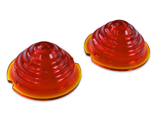 Lente fanale posteriore per PORSCHE 356 A 52-56 ROSSA...