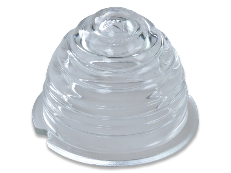 Lentille de clignotant pour PORSCHE 356 BLANC HAUT VERRE...