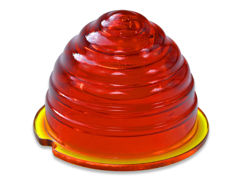 1x Taillight lens for PORSCHE 356 REAL GLASS RED L=R