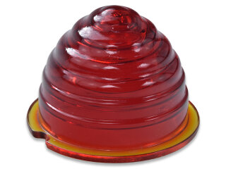 Taillight lens for PORSCHE 356 REAL GLASS RED L+R