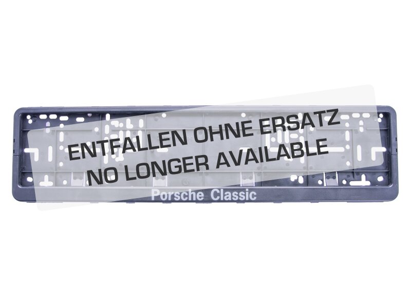 Portatarga ORIGINALE PORSCHE Classic 911 944 964 993 996...