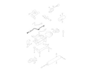 Compressore della linea di aspirazione per PORSCHE Cayenne 9PA1 957 con PR n. 1BK