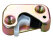 Cale de verrouillage de porte pour PORSCHE 911 F 912 jusquà -68 DROITE 90153170220