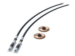 Antriebswelle Verdeckmotor f&uuml;r PORSCHE 993 ab 96- + Antriebsrad L+R