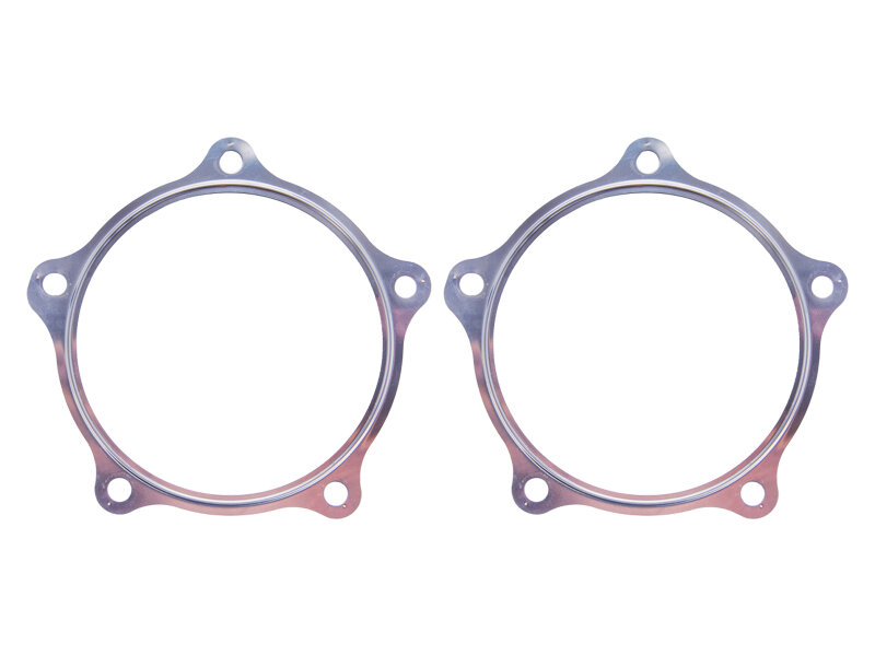 2x manifold gasket for PORSCHE Cayenne 9PA 92A 4.8 S Y-pipe ELRING