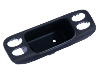 Compartimento de almacenamiento ORIGINAL para consola central Porsche 986/996, negro/gris con inserto, JUEGO