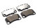 Pastillas de freno para PORSCHE 997 3.6 Carrera 345PS TRASERAS TEXTAR