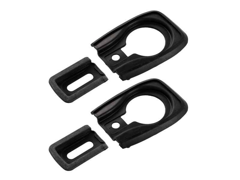 2x Almohadillas de goma para manijas de puertas para PORSCHE 911 SWB 68-69. Juego de juntas de goma.