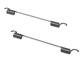 Juego de zapatas de freno para PORSCHE 944 - 85 928: Pastillas de freno de mano + Muelles + Accesorios