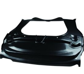 PORSCHE 911 F 65-73 フロントエンド用フロアパネル、燃料タンクコンパートメントフロア、牽引フック付き