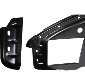 Inner fender repair panel for PORSCHE 911 F 69-73 FRONT...