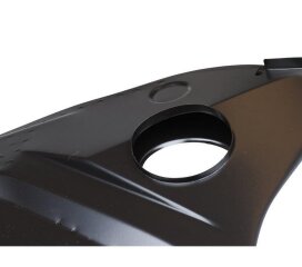 Elemento longitudinale per PORSCHE 911 F 69-71 RICAMBIO A DOPPIA PARETE CENTRALE DESTRO