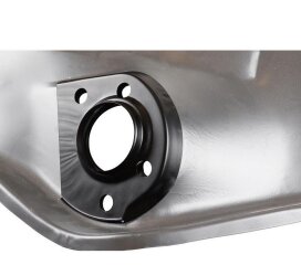 Piastra di rinforzo longherone per PORSCHE 911 F 69-73 Cuscinetto assale posteriore DESTRO