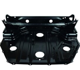 Spare wheel well for PORSCHE 964 trunk floor repair panel