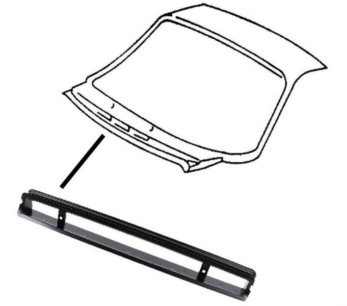 Windscreen frame air intake for PORSCHE 911 F/G Coupe...