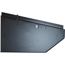 Bo&icirc;tier de batterie lat&eacute;ral pour PORSCHE 356 B-T5 avec support de pare-chocs GAUCHE