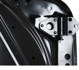 Deurframe voor PORSCHE 911 G 930 78-89 met deurrubber COMPLEET LINKS