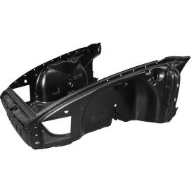 Voorzijde voor PORSCHE 911 F 69-73: binnenspatbord,...