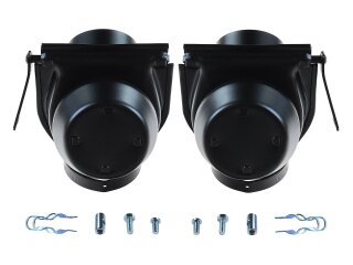 Caixas das aletas do aquecedor para PORSCHE 914 L+R