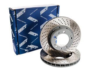 2x brake discs for PORSCHE 993 turbo FRONT