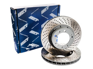 Discos de freno + pastillas de freno +WK para PORSCHE 993 turbo DELANTERO