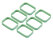 6x Intake manifold gasket for PORSCHE 92A 95B 970 3.0 Diesel intake pipe SQUARE