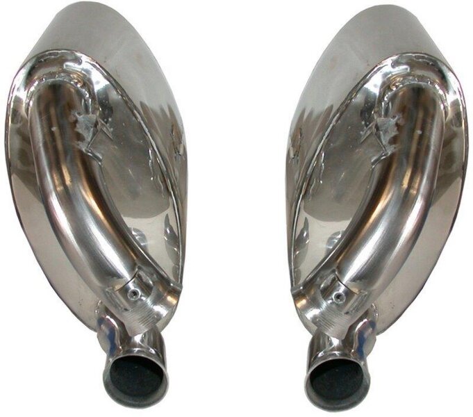 Rear silencer for PORSCHE 993 Carrera Sport exhaust...