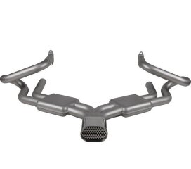 Auspuffset Sebring Style für PORSCHE 356...