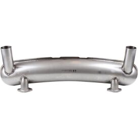 Achterdemper voor PORSCHE 911 F 2.0 2.2 2.4 sportuitlaat...