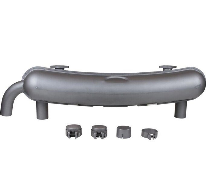 Rear silencer RSR for PORSCHE 911 F 2.0 2.2 2.4 sports...