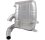 Silenciador traseiro para PORSCHE 996 Carrera LEFT TÜV STAINLESS STEEL estilo OE