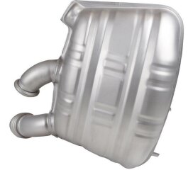 Silencieux arri&egrave;re pour PORSCHE 996 Carrera DROITE T&Uuml;V INOX style OE