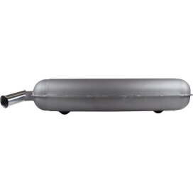 Silencieux arri&egrave;re pour PORSCHE 901 911 F 2.0 -66, sortie d&eacute;chappement chrom&eacute;e de 57 mm