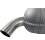 Rear silencer for PORSCHE 901 911 F 2.0 -66 57mm tailpipe with sharp edge