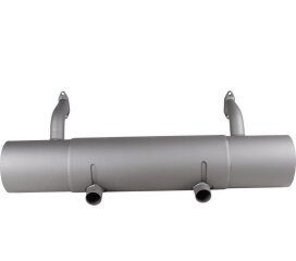 PORSCHE 356 A デュアルパイプ間隔 280mm 用リアサイレンサー