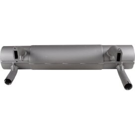 Silenziatore posteriore per PORSCHE 356 A, doppio tubo,...