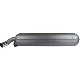 Einddemper voor PORSCHE 911 G 2.7 SC 3.0 Carrera ROESTVRIJ STAAL