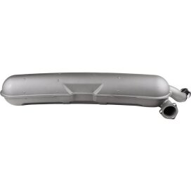 Achterdemper voor PORSCHE 911 G 3.2 Carrera 60 mm uitlaat...
