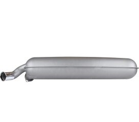 Silencioso trasero para PORSCHE 911 G 3.2 Carrera Salida de escape 60mm T&Uuml;V ACERO INOXIDABLE