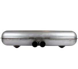 Silencieux arri&egrave;re pour PORSCHE 911 F 2.0 2.2 2.4, &eacute;chappement sport style GT3 63 mm SSI