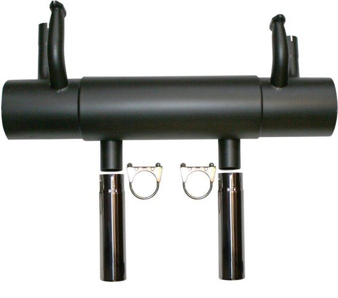 Silenciador traseiro para escapamento esportivo PORSCHE...