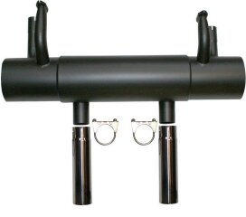 PORSCHE 912 F 1.6 スポーツエキゾースト用リアサイレンサー 2x 63mm
