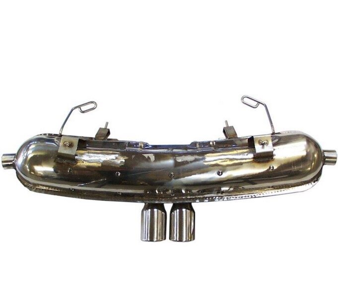 Silencioso trasero para PORSCHE Boxster 986 escape...