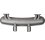 Rear silencer for PORSCHE 914 1.7 1.8 sports exhaust 2x 76mm tailpipes in the middle