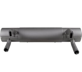 Rear silencer for PORSCHE 356 BC 1.6 Sport exhaust with...