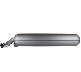 Silenciador traseiro para PORSCHE 911 G 2.7 3.0 3.2 com ponteira de 60mm e homologa&ccedil;&atilde;o T&Uuml;V