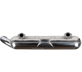 ポルシェ 911 G 3.2 カレラ スポーツ排気用リアサイレンサー 1x 84mm ステンレススチール